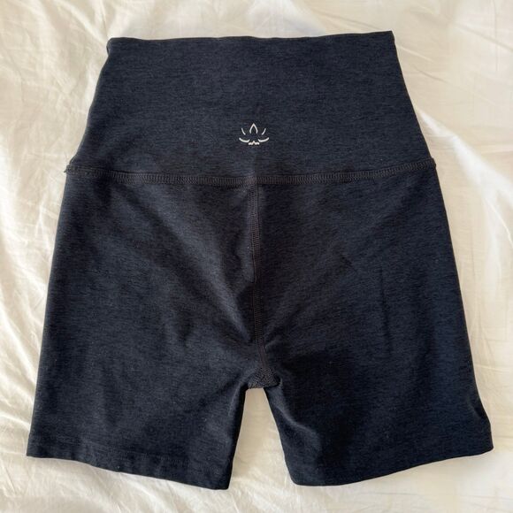 Beyond Yoga Spacedye Keep Pace 5" Biker Short, black, small - Picture 1 of 5